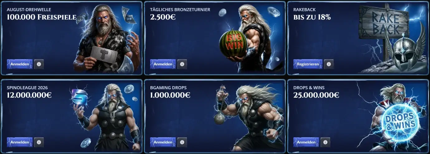 Thor Fortune Casino Bonus